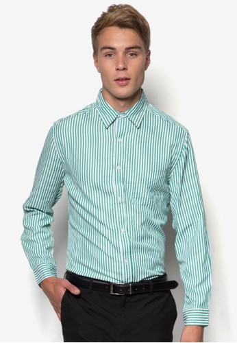 Mediesprit chinaum Stripe Formal Shirt, 服飾, 服飾