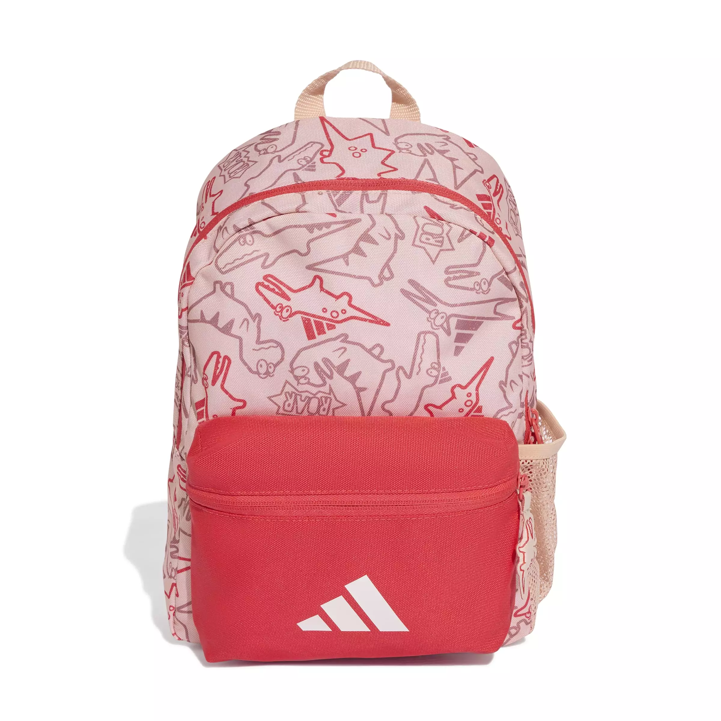 ADIDAS Adiraptor Backpack Kids JV5164 - Tas Ransel Anak (Merah)