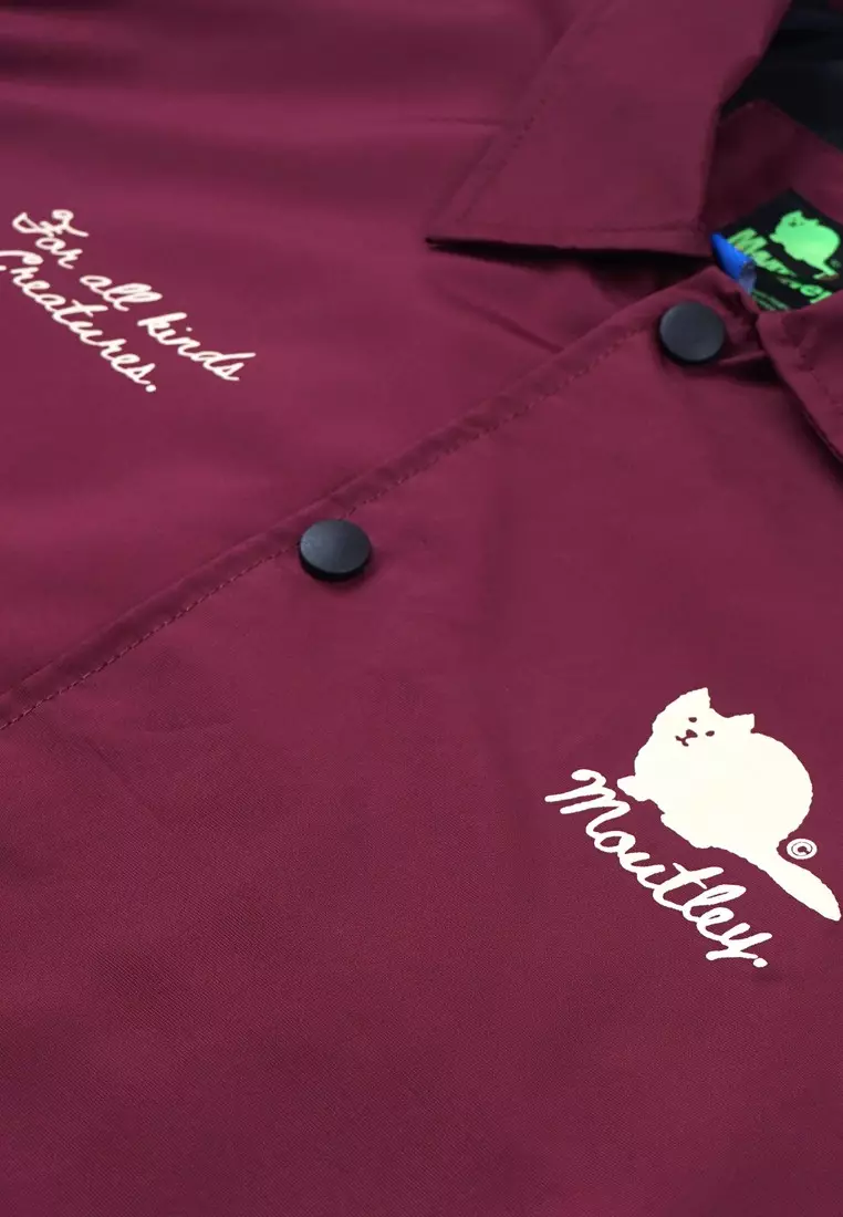 Moutley Men's Coach Jacket Regular Fit Kind Cat 191224