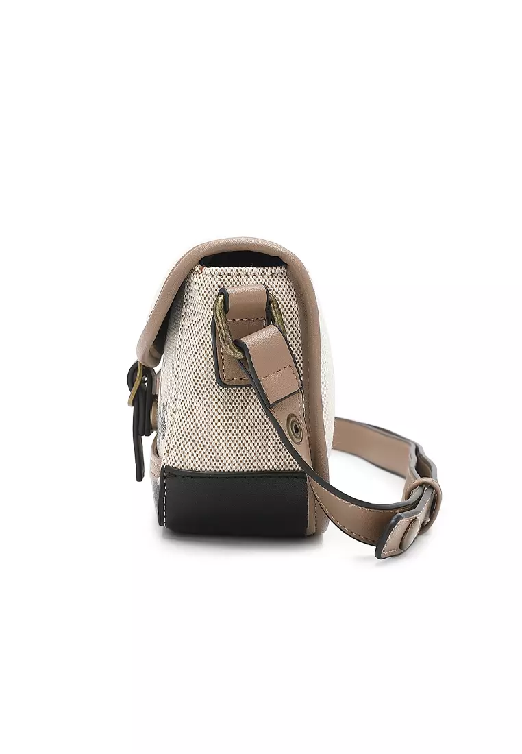 Women's Logo Sling Bag / Crossbody Bag (斜孭袋) - 黑色