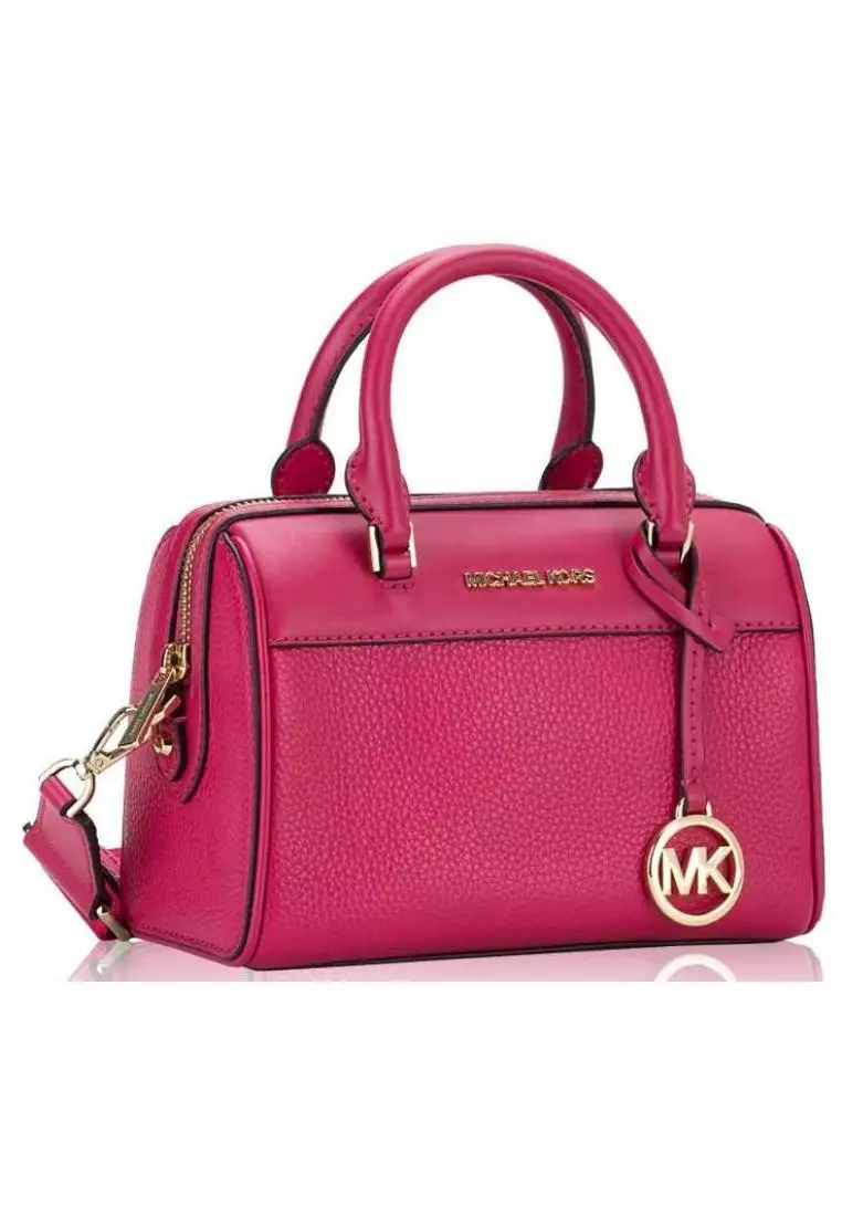 Michael kors duffle bag sale pink