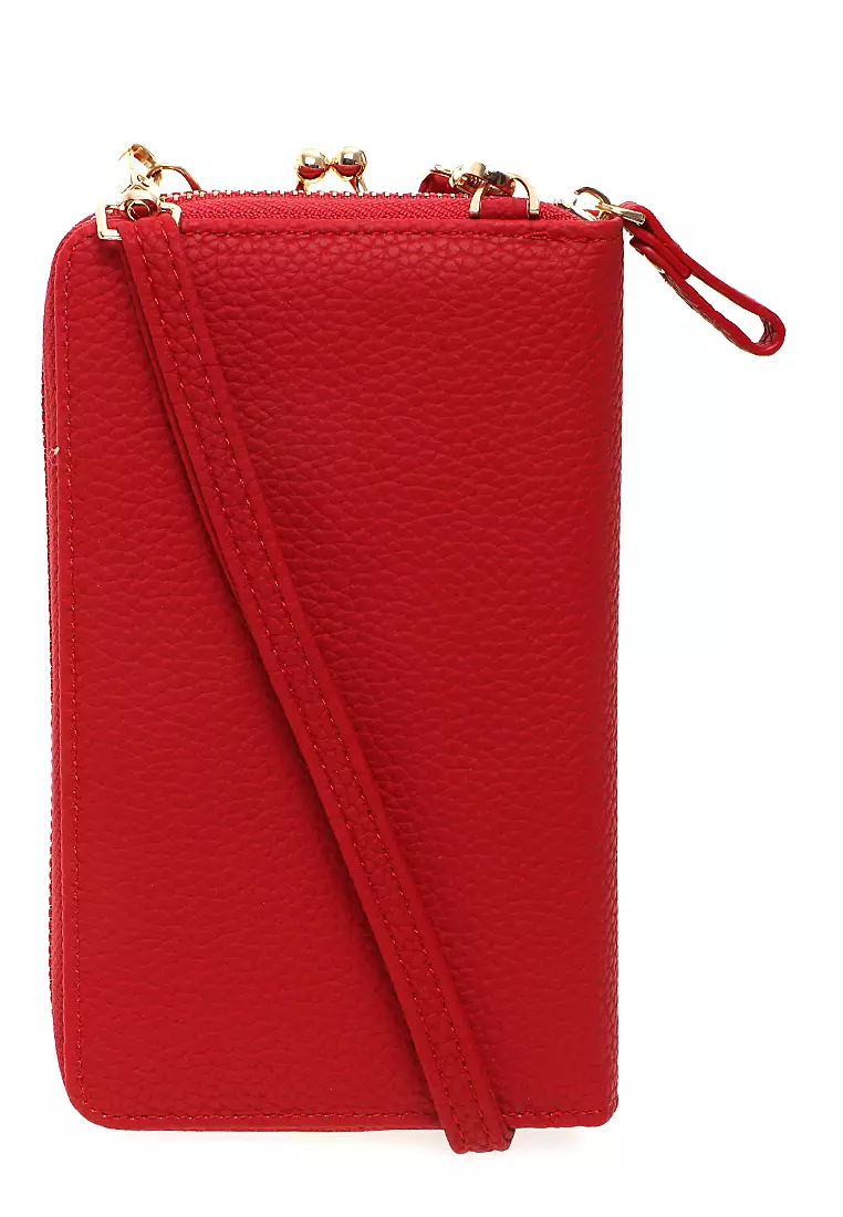 Sling Bag Tas Selempang Wanita Mini Design Many Slot Material Leather Kulit ORIGINAL