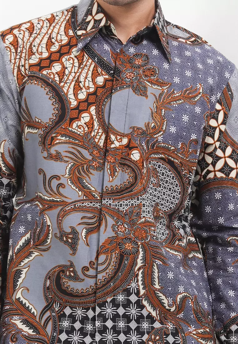 Ferdy Shirt Kemeja Batik Pria Panjang