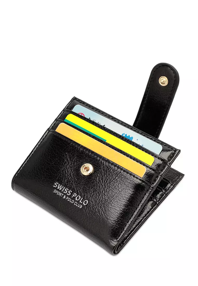 Women's Short Purse / Card Holder (Dompet Pendek Wanita / Kartu Wanita) - Hitam