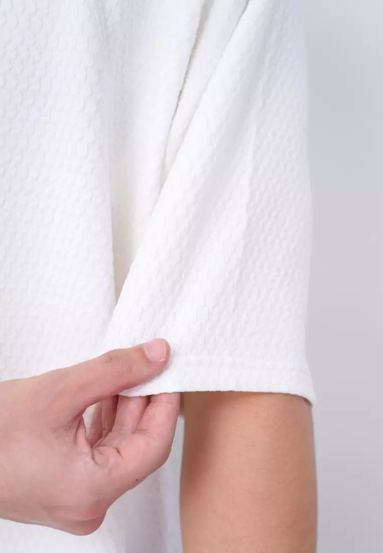 Ryusei T-shirt Oversize SORA Knit White