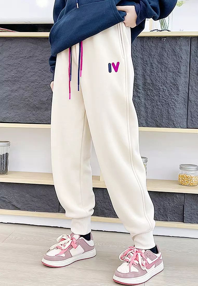 Girls fleece clearance sweatpants