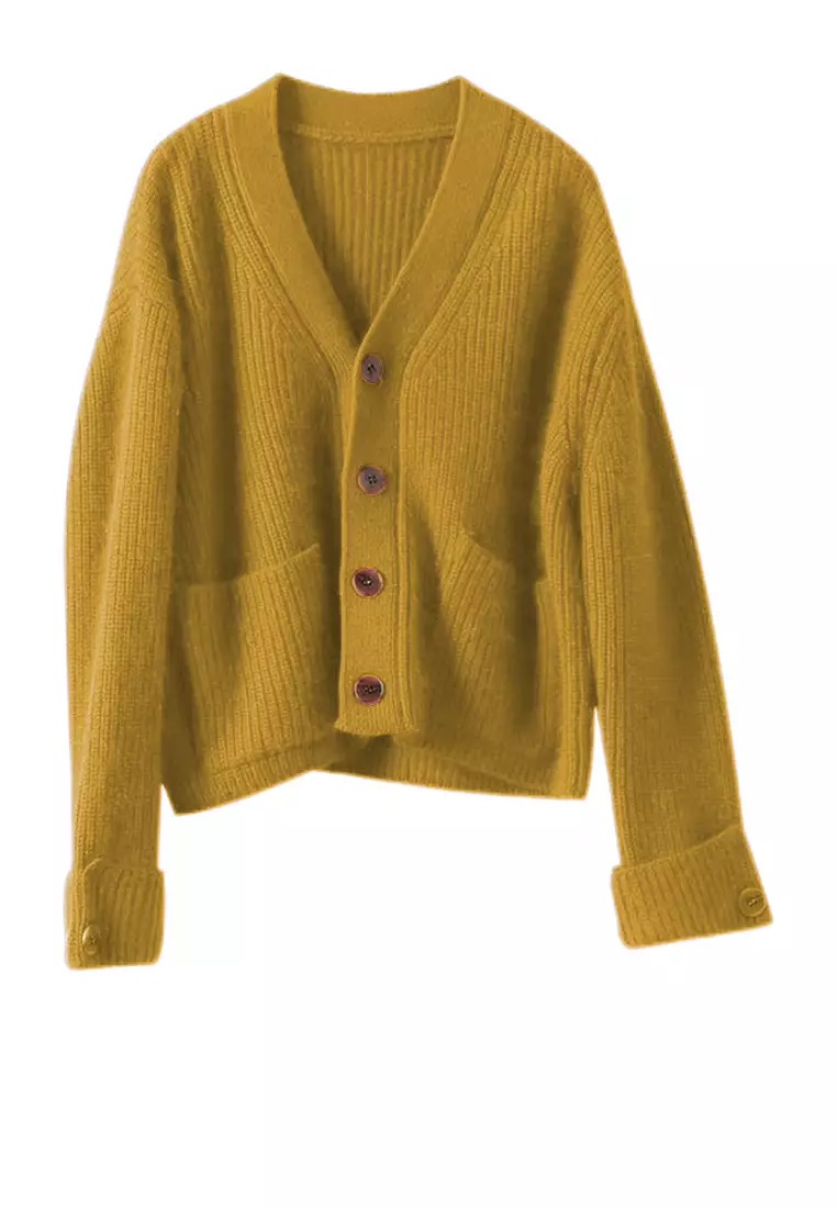 Cheap deals yellow cardigan