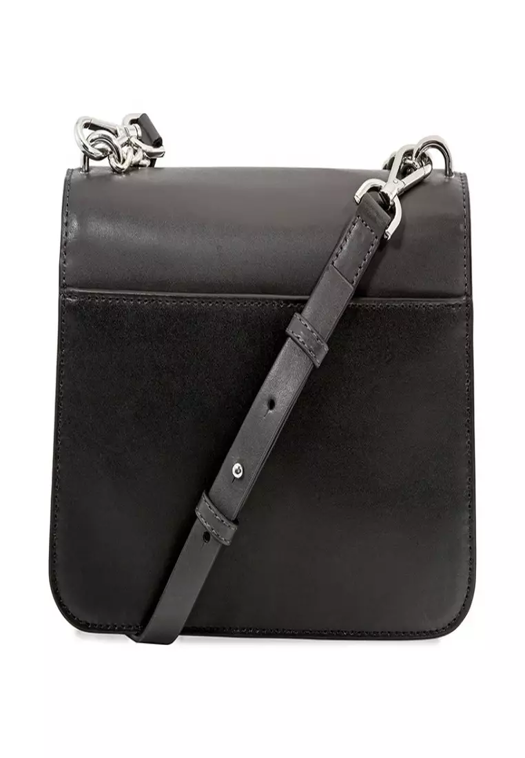 Buy Michael Kors Michael Kors Mott Leather Crossbody Black
