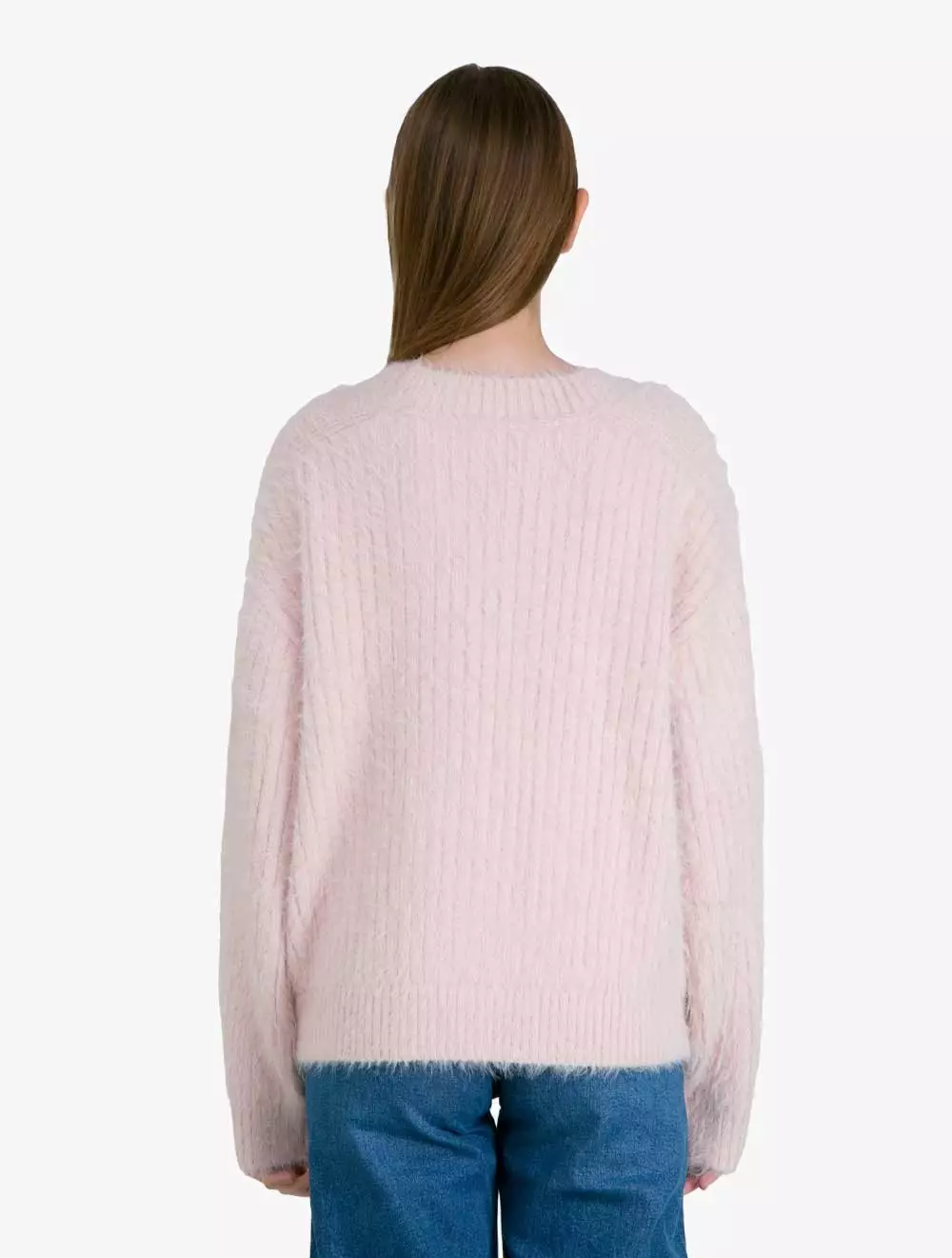 Calvin Klein Jeans - Fluffy Oversized Cardigan - Yellow - yellow