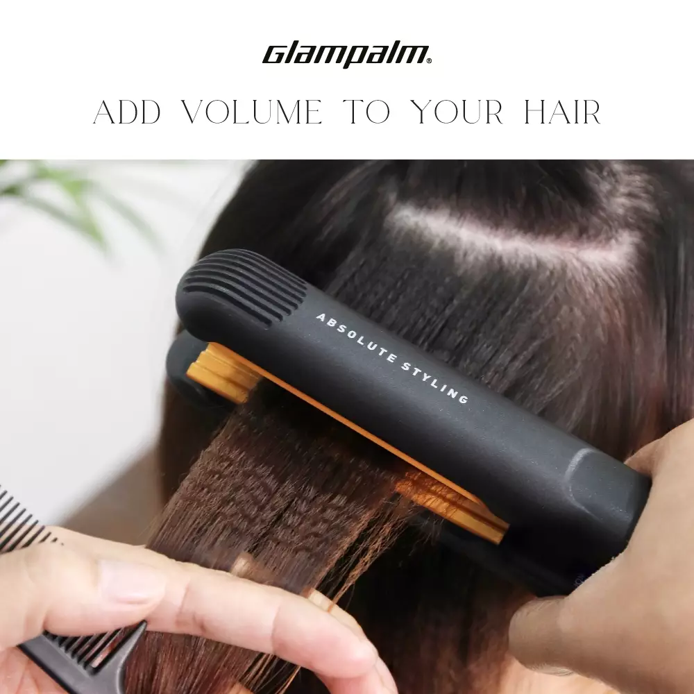 Glampalm Catokan Genteng Akar Rambut / Hair Crimper GP225ALCR