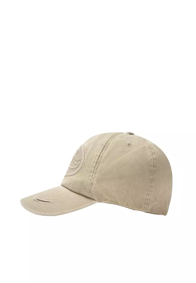 ★MLB Korea★ Varsity Vintage Tonton Culsive Unstructured Ba Varsity Vintage Tone-Tone Cursive Unstructured Ball Cap