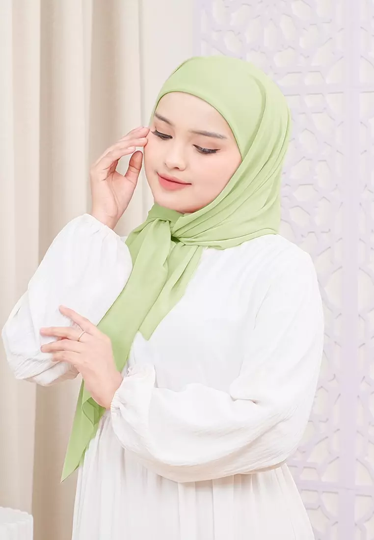 HIJAB INSTAN ALINE - OLIVE