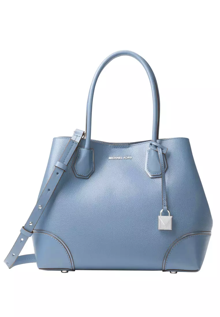 Michael kors mercer gallery small pebbled leather satchel sale