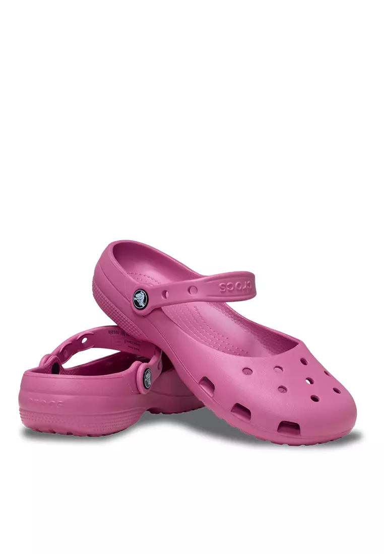 [Get 1 Size Down] Crocs Women Classic Ballet - Quiet Rose