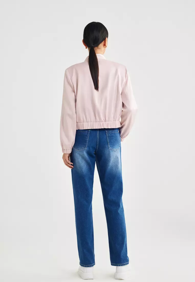 Long Sleeve Bomber Jacket