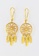 Arthesdam Jewellery gold Arthesdam Jewellery 916 Gold Intricate Dreamcatcher Earrings 43133AC2424511GS_1