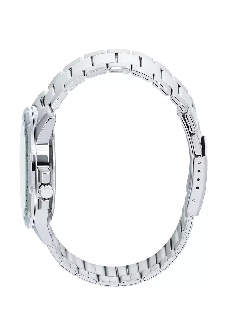 Casio Standard Series - Jam Tangan Analog Pria - Green Dial Silver Stainless Steel - MTP-VD01D-3BV