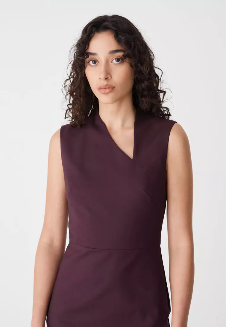 Fiona Asymmetric Pencil Dress