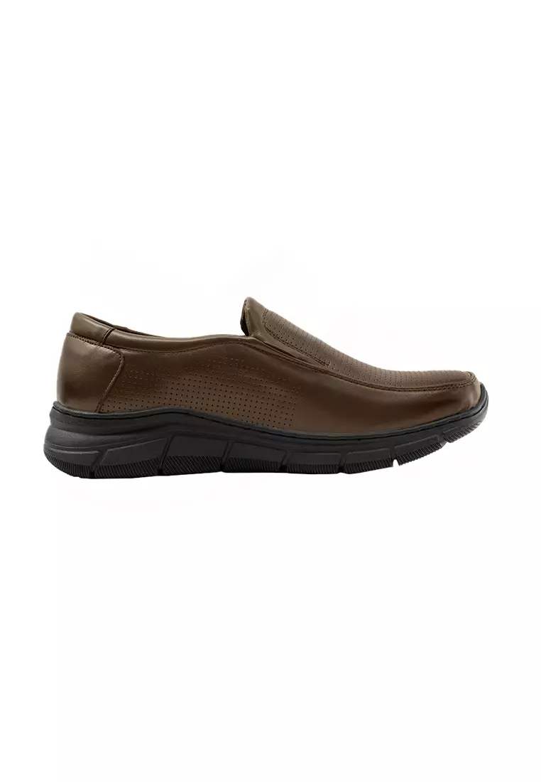 Discount on Mario D' boro Runway  shoes - SKU: Men's Formal Slip On MY 25952 Dark Brown C69