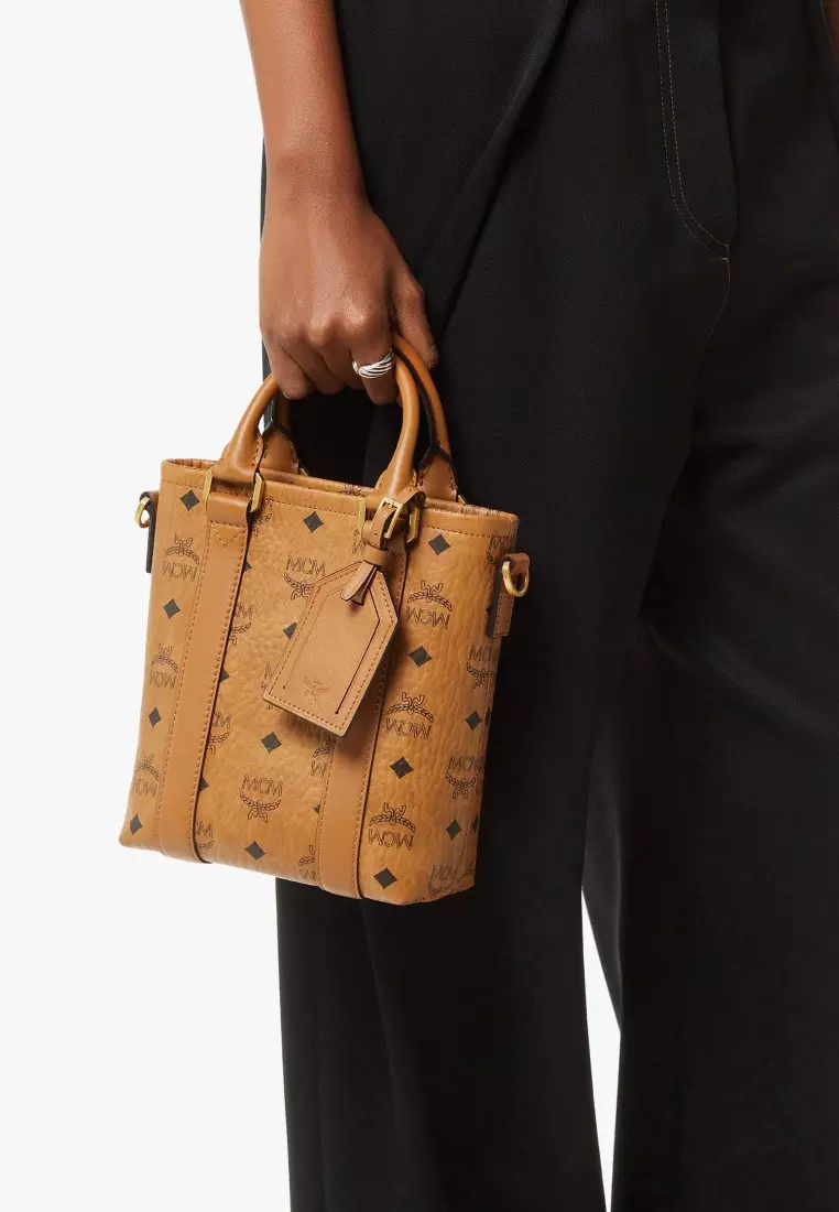 Buy MCM Aren Tote in Visetos 2026 Online | ZALORA