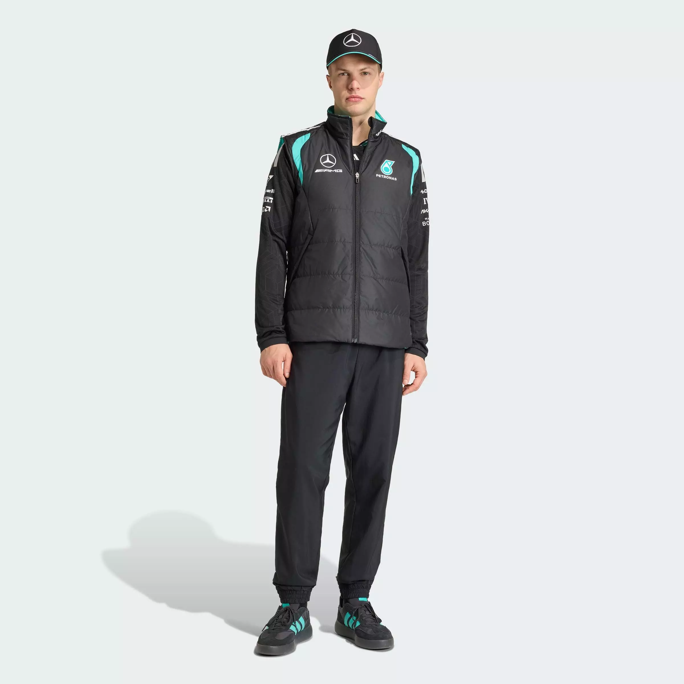 Motorsport MERCEDES - AMG PETRONAS FORMULA 1 TEAM MECHANICS VEST Men Black KE5476
