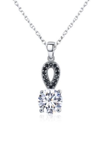A-Excellence white Premium Elegant White Silver Necklace EBC04AC19B40C6GS_1