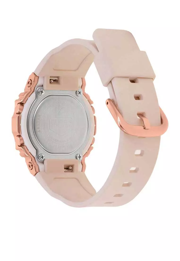 Casio G-SHOCK Jam Tangan Pria - Light Pink Rosegold - Resin - GM-S5600PG-4DR