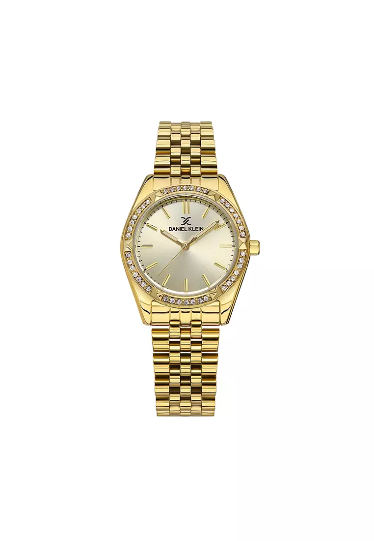 Daniel Klein Premium Women s Analog Watch DK.1.13488 2 with Gold Stainless Steel Strap Watch for Women