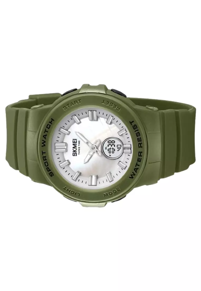 Jam Tangan Sports Analog Digital Unisex LED Light Material TPU MC25 Waterproof ORIGINAL