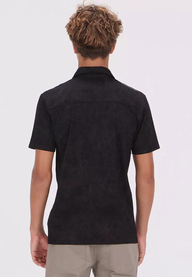 MPL HOFFS SHORT SLEEVE POLO BLACK