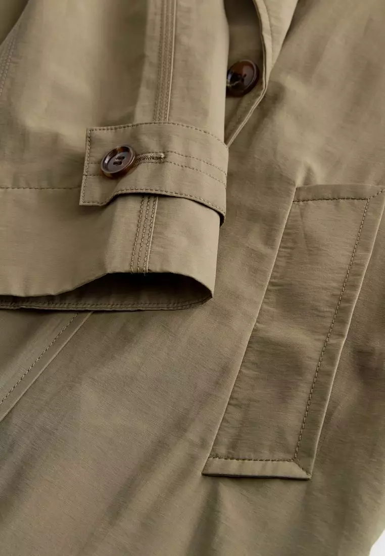 Shower Resistant Trench Coat