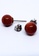 BELLE LIZ red Luna Galaxy Red Brown Earrings Studs 05E3DAC35EE5B1GS_3