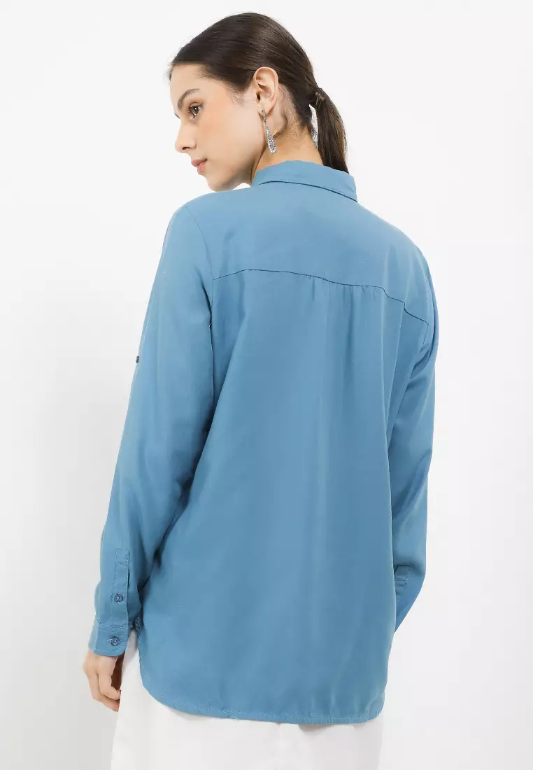 Cg Kemeja Katun Loose Fit