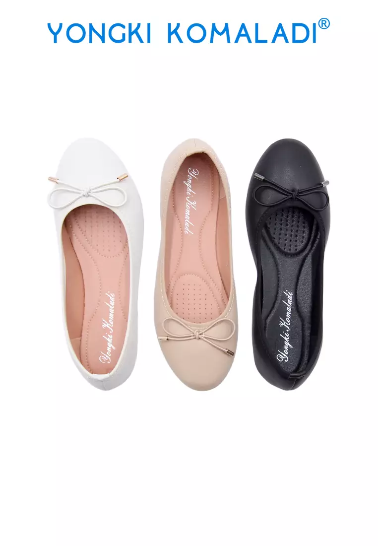 YONGKI KOMALADI MINERVA FLATSHOES OL-MC8527-25 CREAM