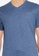 HOLLISTER blue V-Neck Solid T-Shirt B9168AAE27DA2AGS_3