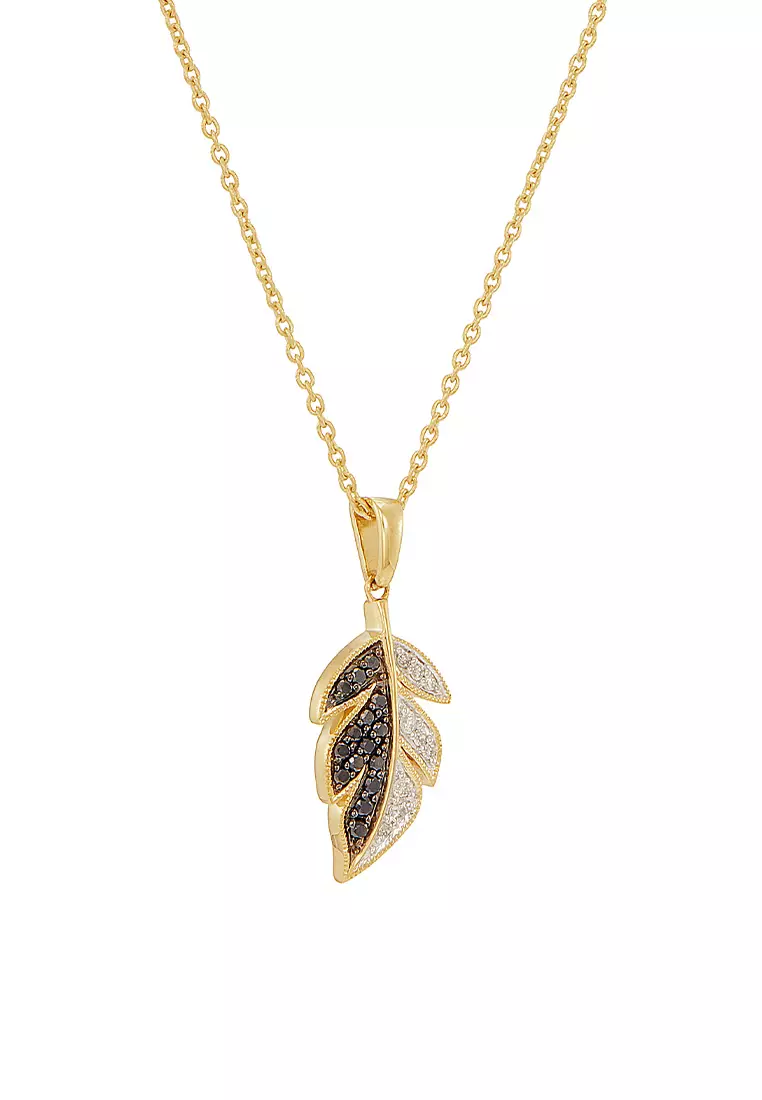 HABIB Diamond Necklace in 375/9K Yellow Gold 561510126