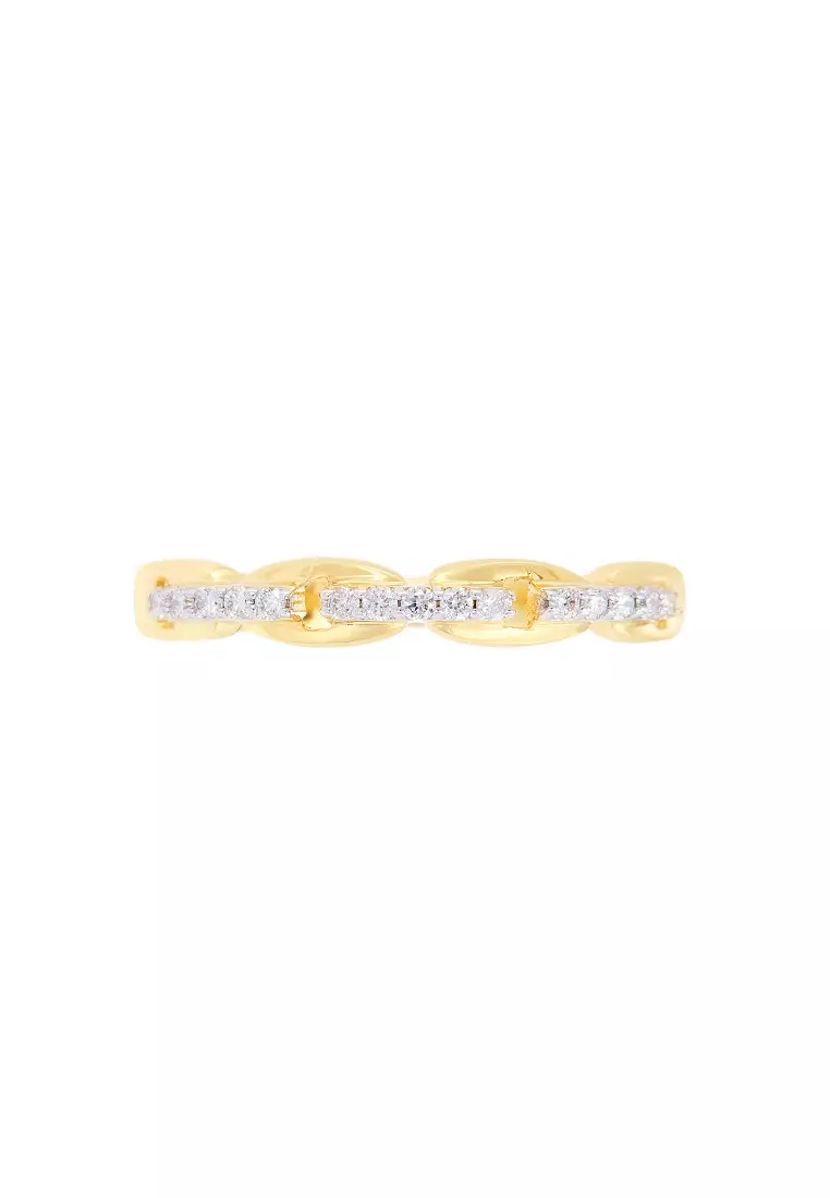 HABIB Round Diamond Ring in 375/9K Yellow Gold 264900922(YG)