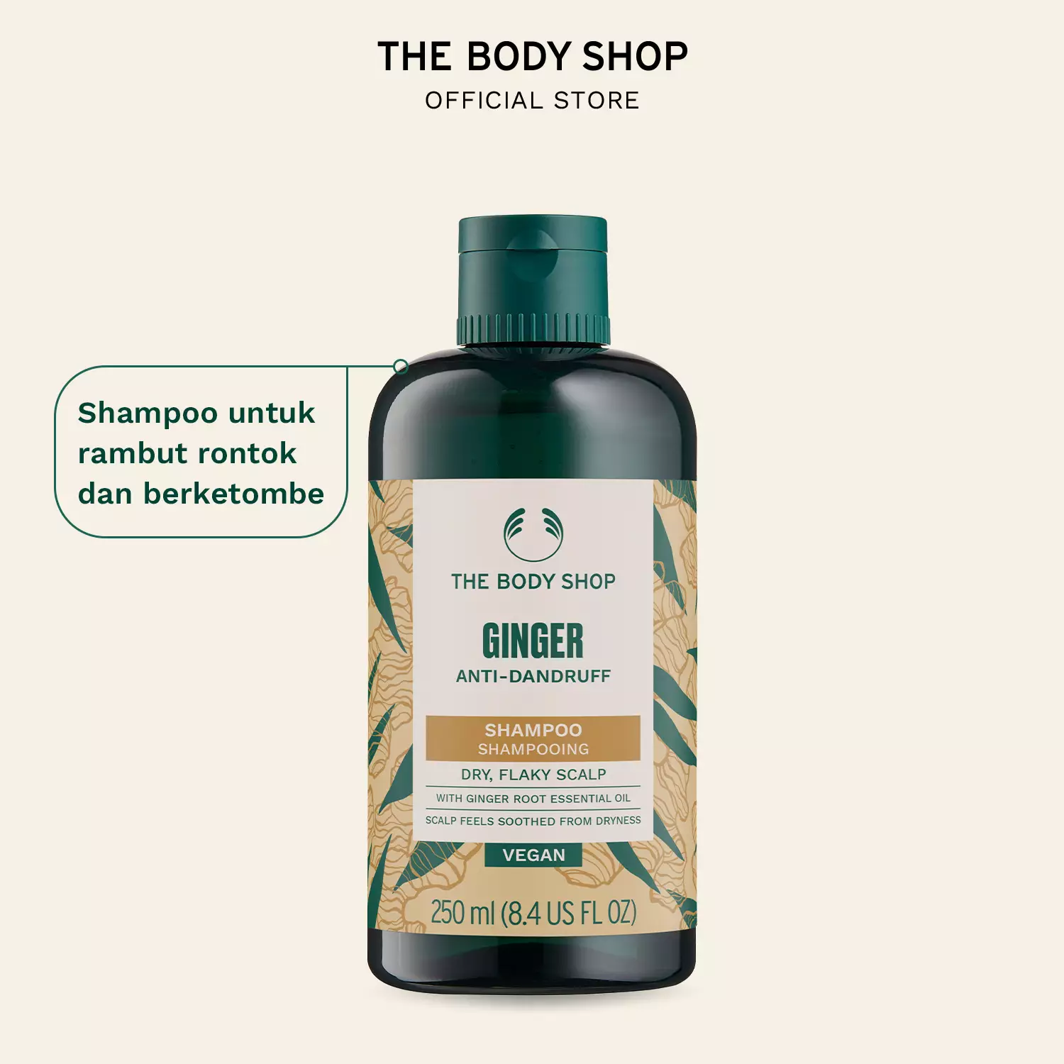 Ginger Anti Dandruff Shampoo 250ml