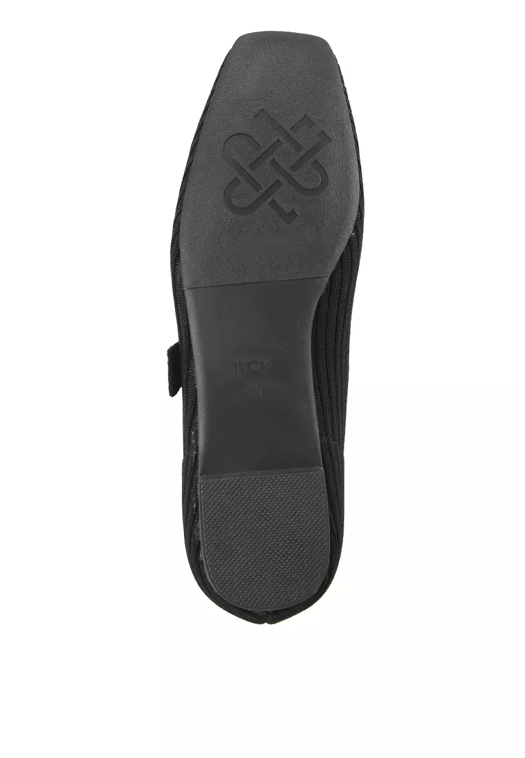 DONNA J2527-1 FLATSHOES BLACK