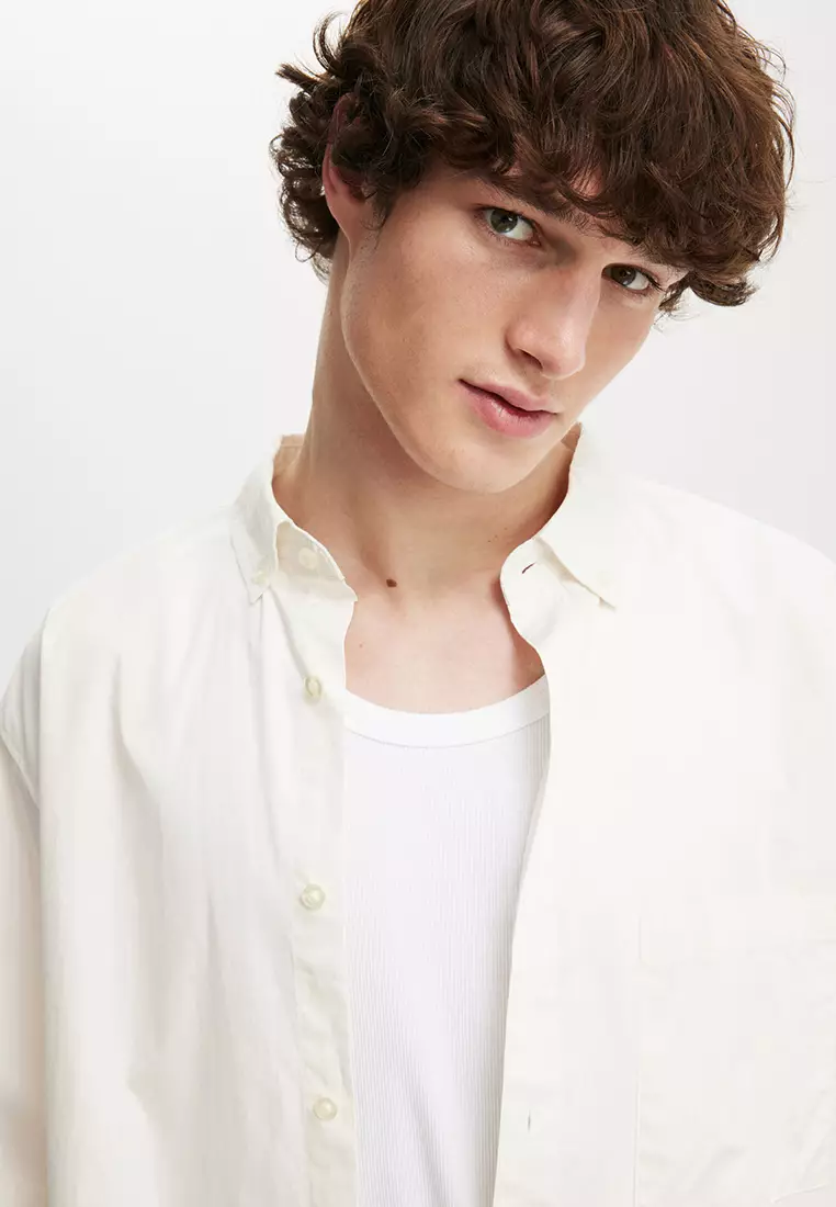Oversized Long Sleeve Shirt
