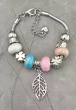 Silver, Blue & Pink