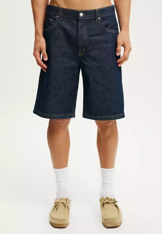 Baggy Denim Shorts