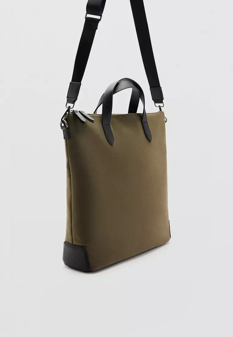 100% Cotton Adjustable Strap Tote Bag