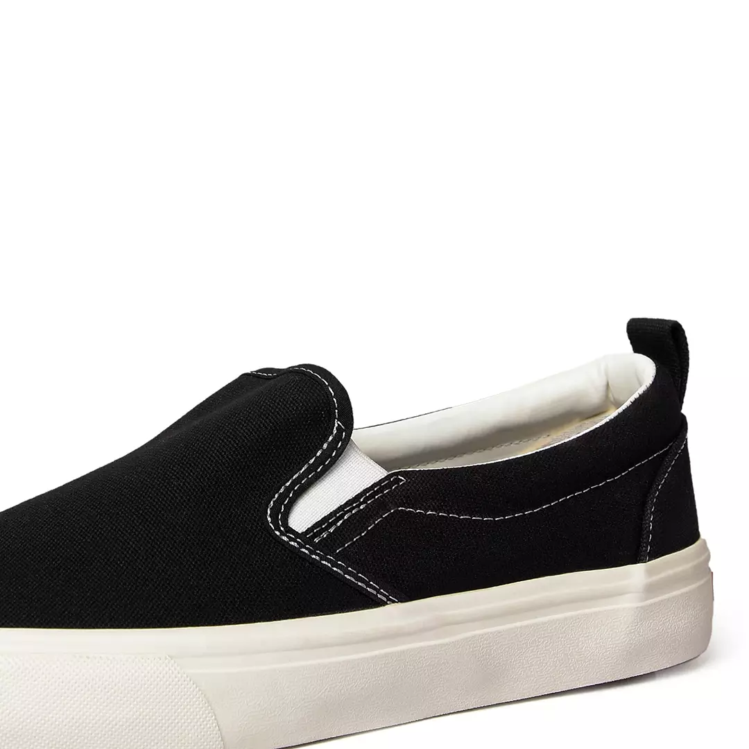 Footstep Footwear Diego Black White Men Sneakers Shoes