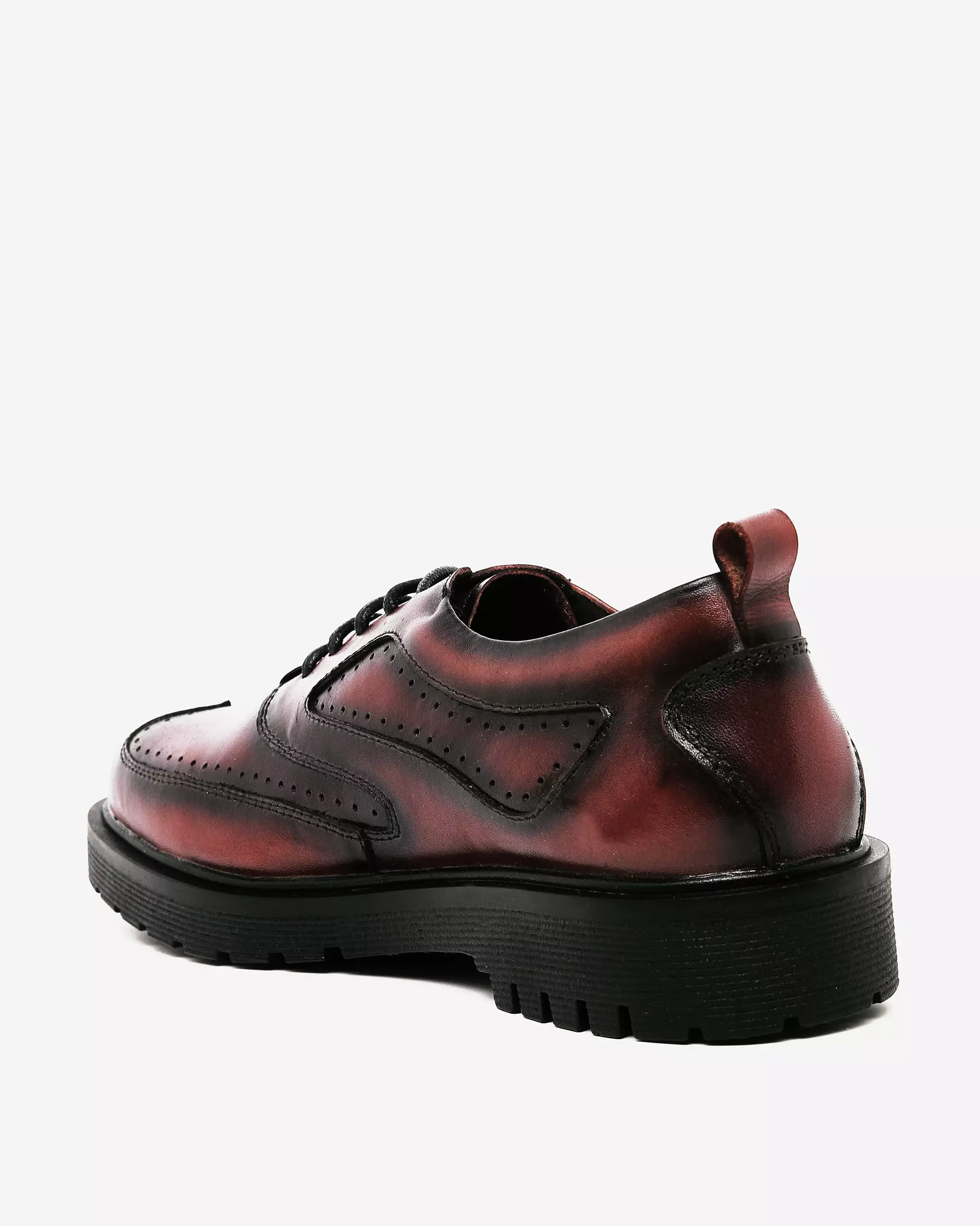 Buccheri Kyros Lace Ups Men Maroon