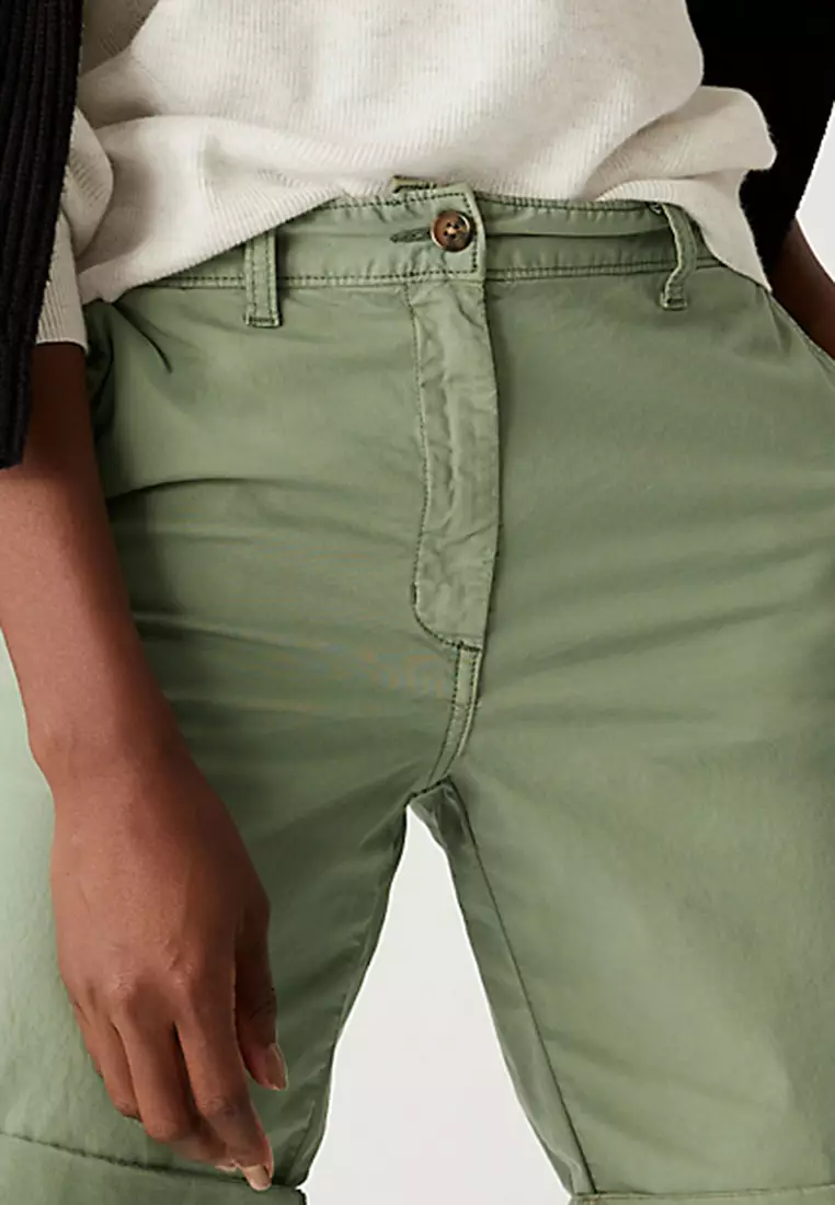 Cotton Rich Tea Dyed Chino Shorts
