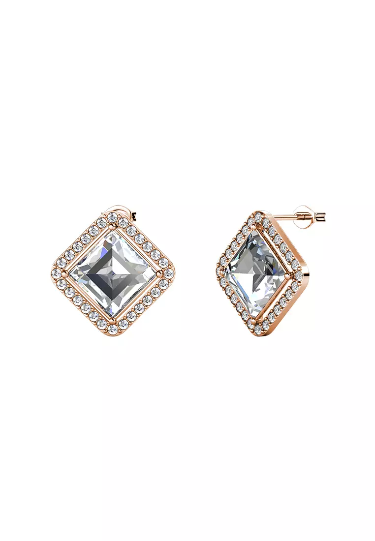 Bella Diamond Earring RG - Anting Crystal by Her Jewellery