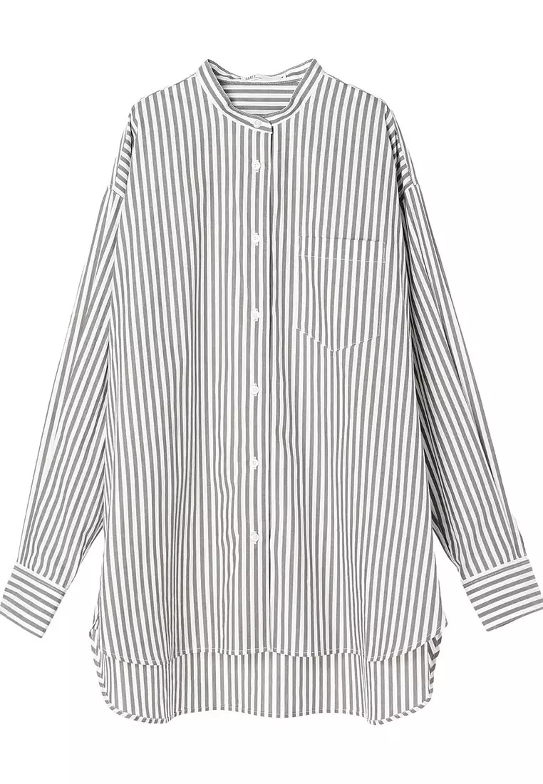 Craft Standard Boutique - Hayato Band Collar Shirt