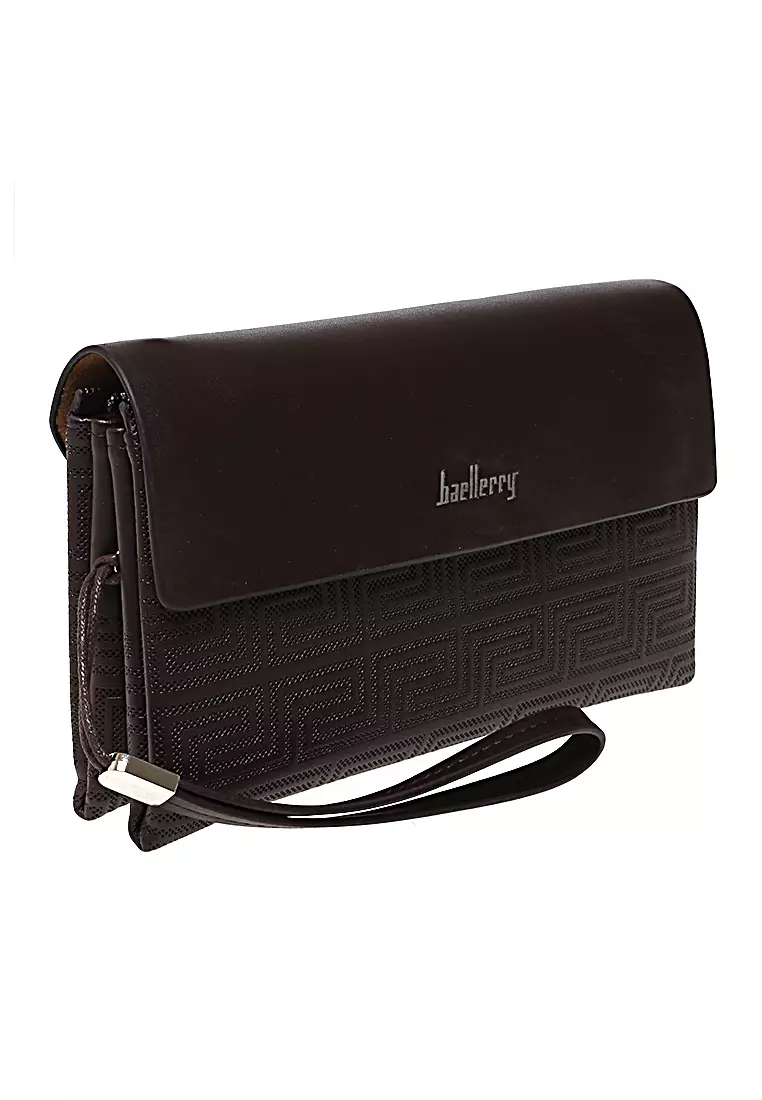 Long Wallet Dompet Clutch Pria Elegant Design Many Slot Material Leather Kulit ORIGINAL