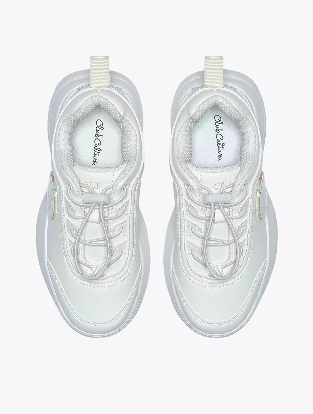 Payless Club Culture Childrens Flo Sneakers - White_07